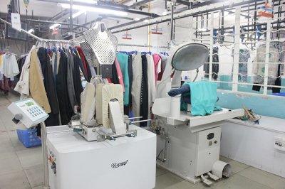 中型水洗房(蒸汽) 配置方