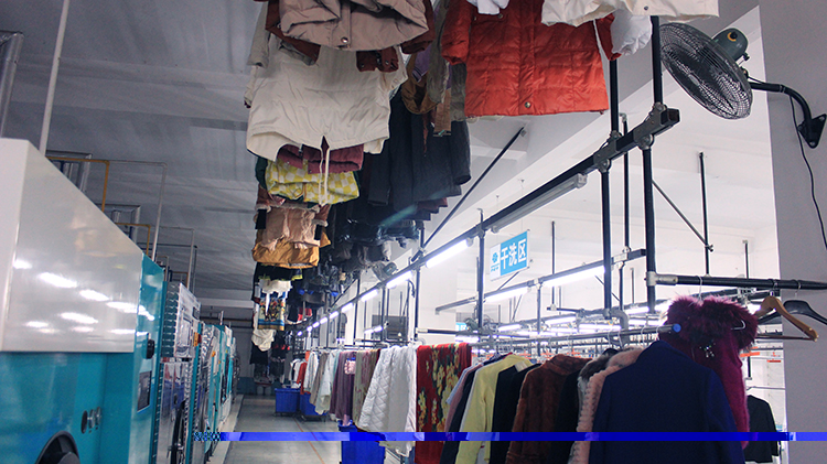 中型水洗房(蒸汽) 配置方