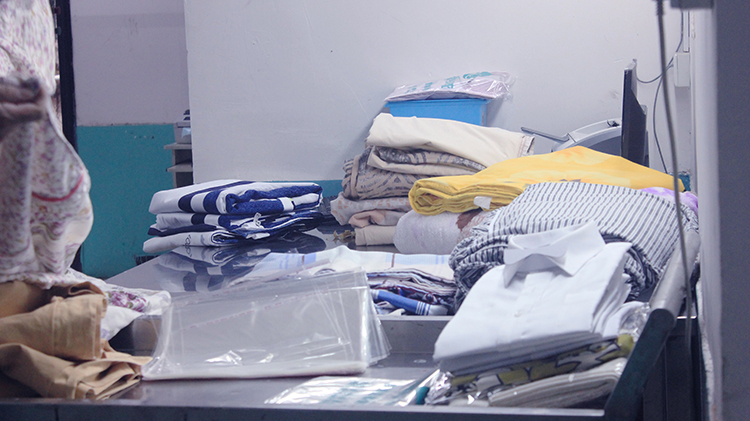 中型水洗房(蒸汽) 配置方