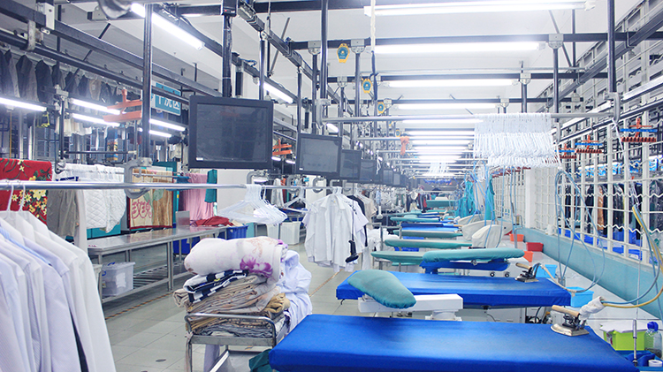 型水洗房(蒸汽) 配置方案