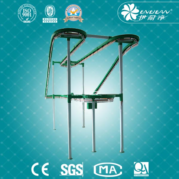 雙層旋轉一體輸送線