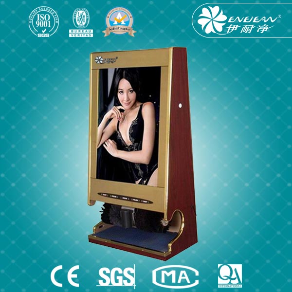 滾動廣告擦鞋機